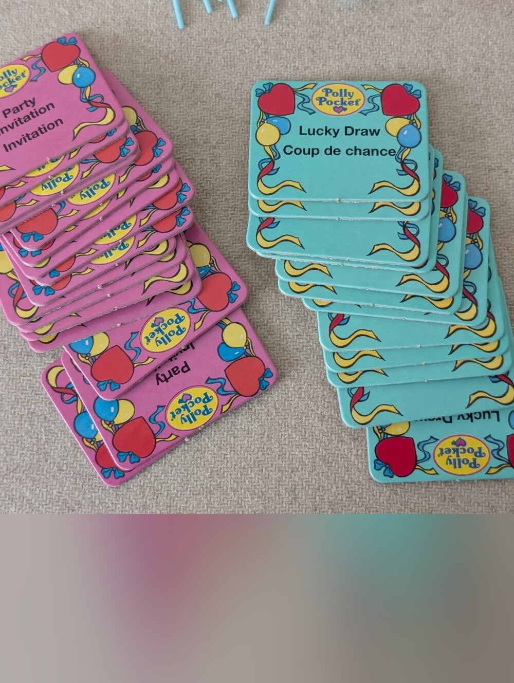 Vintage Polly Pocket Let's Party Board Game 1993 - Picture 5 of 13